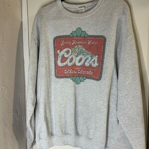 Coors Gray Sweatshirt